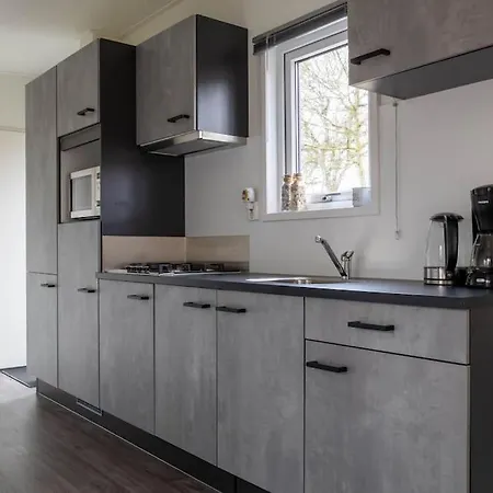 Gezellig Modern Midden Op De Veluwe 샬레 *